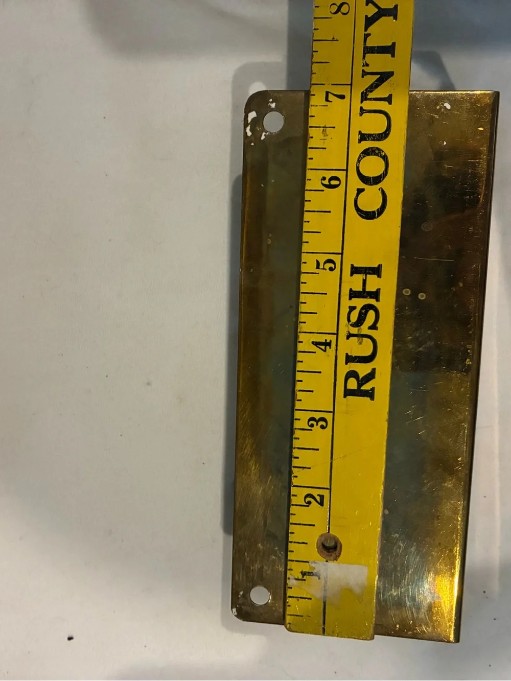 Brass Wall Hanger House & Tree Rack 5 Places for keys /tools to hang- very heavy